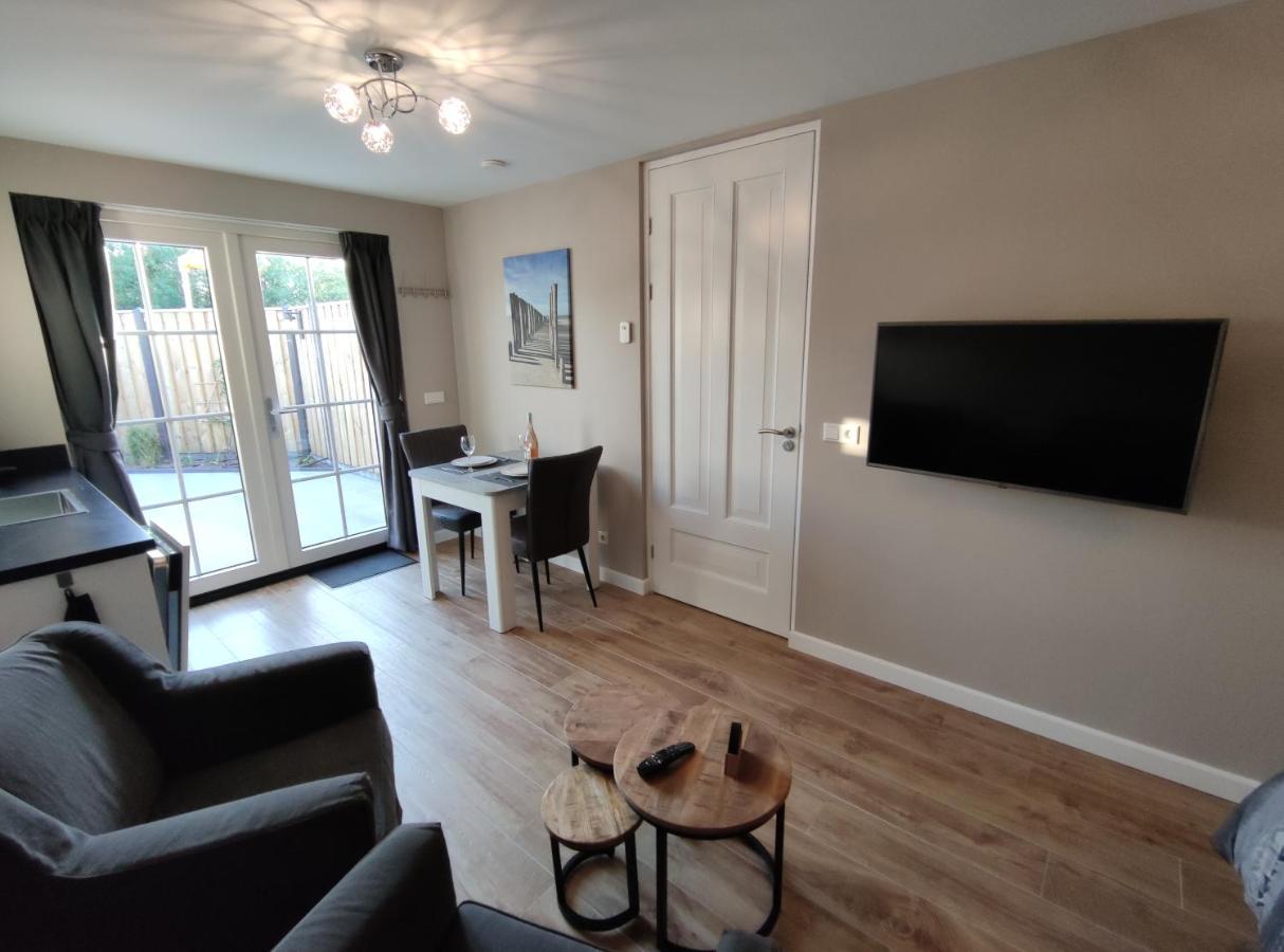Luxe Kamer Aan Zee Zoutelande Exterior foto