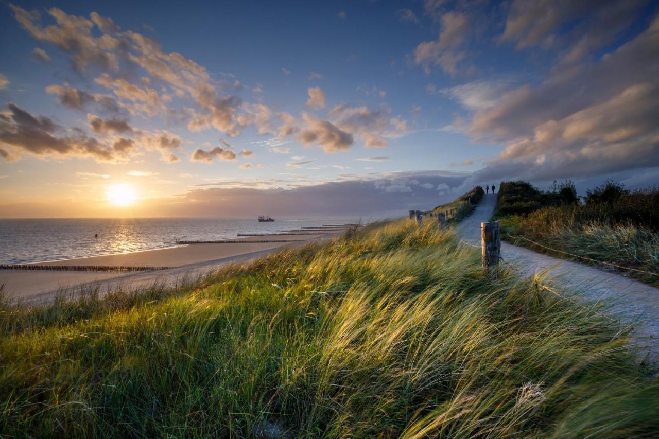 Luxe Kamer Aan Zee Zoutelande Exterior foto