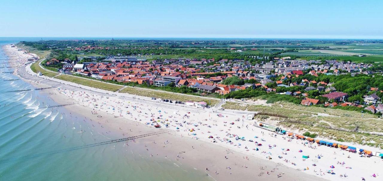 Luxe Kamer Aan Zee Zoutelande Exterior foto